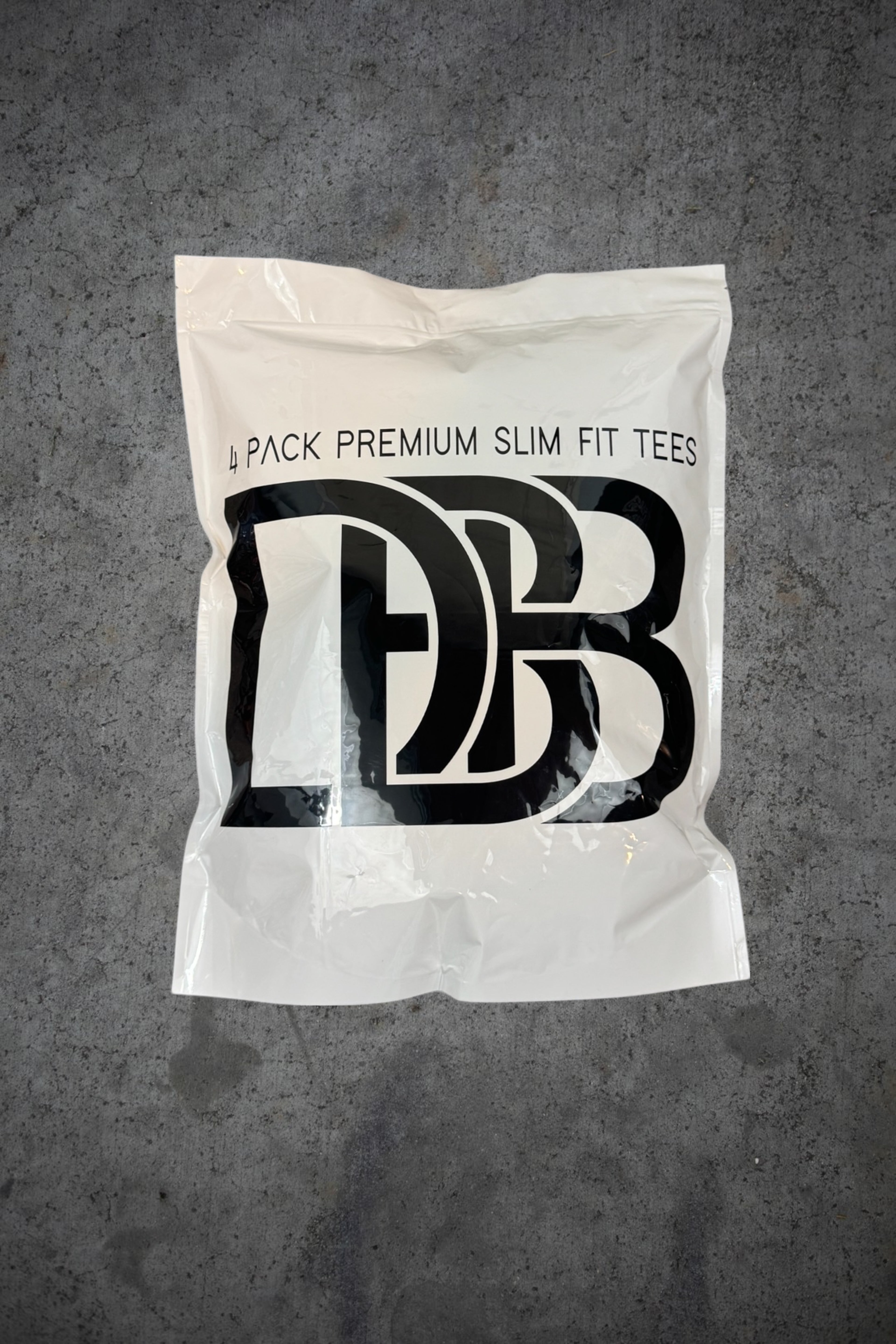 DUFFLEBAGBOYS MENS 4PCK SLIMFIT T-SHIRTS
