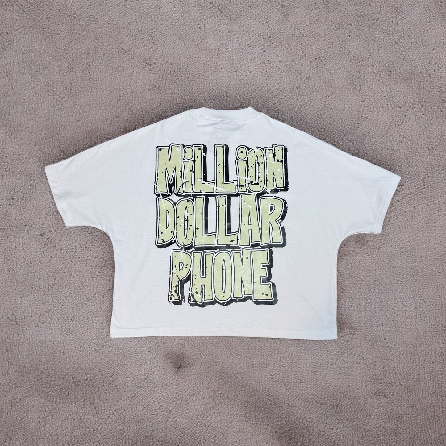 MILLION DOLLAR PHONE CROPPED TEE