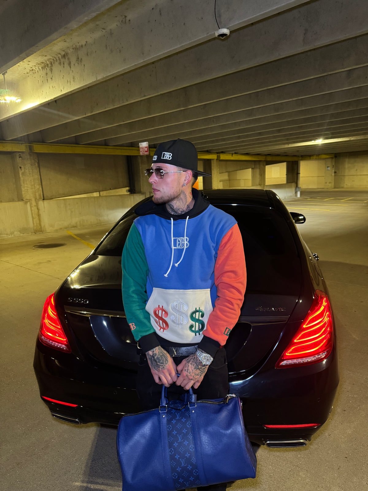 Multi-Colored Hoodie