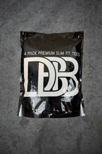 DUFFLEBAGBOYS MENS 4PCK SLIMFIT T-SHIRTS