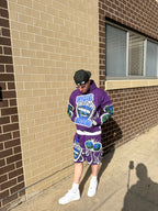 RICH HOODIE SHORT SET