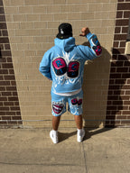 RICH HOODIE SHORT SET