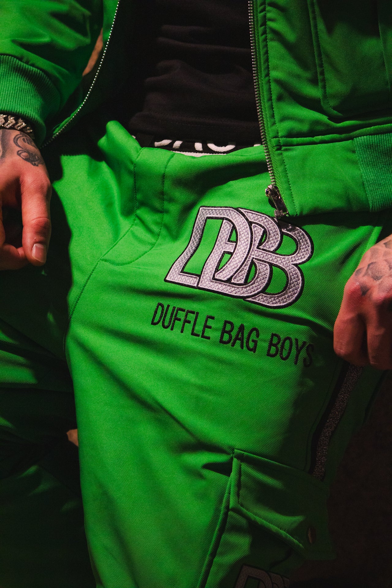 DBB PUFFER CARGO PANTS