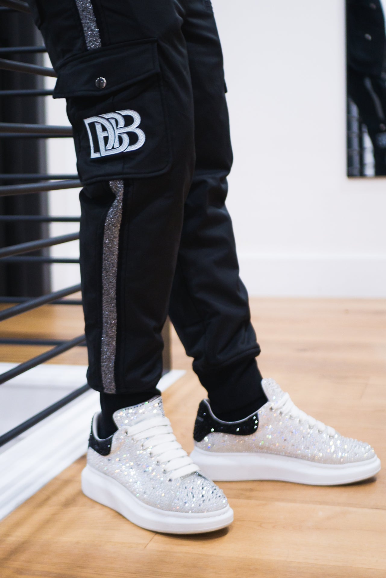 DBB PUFFER CARGO PANTS