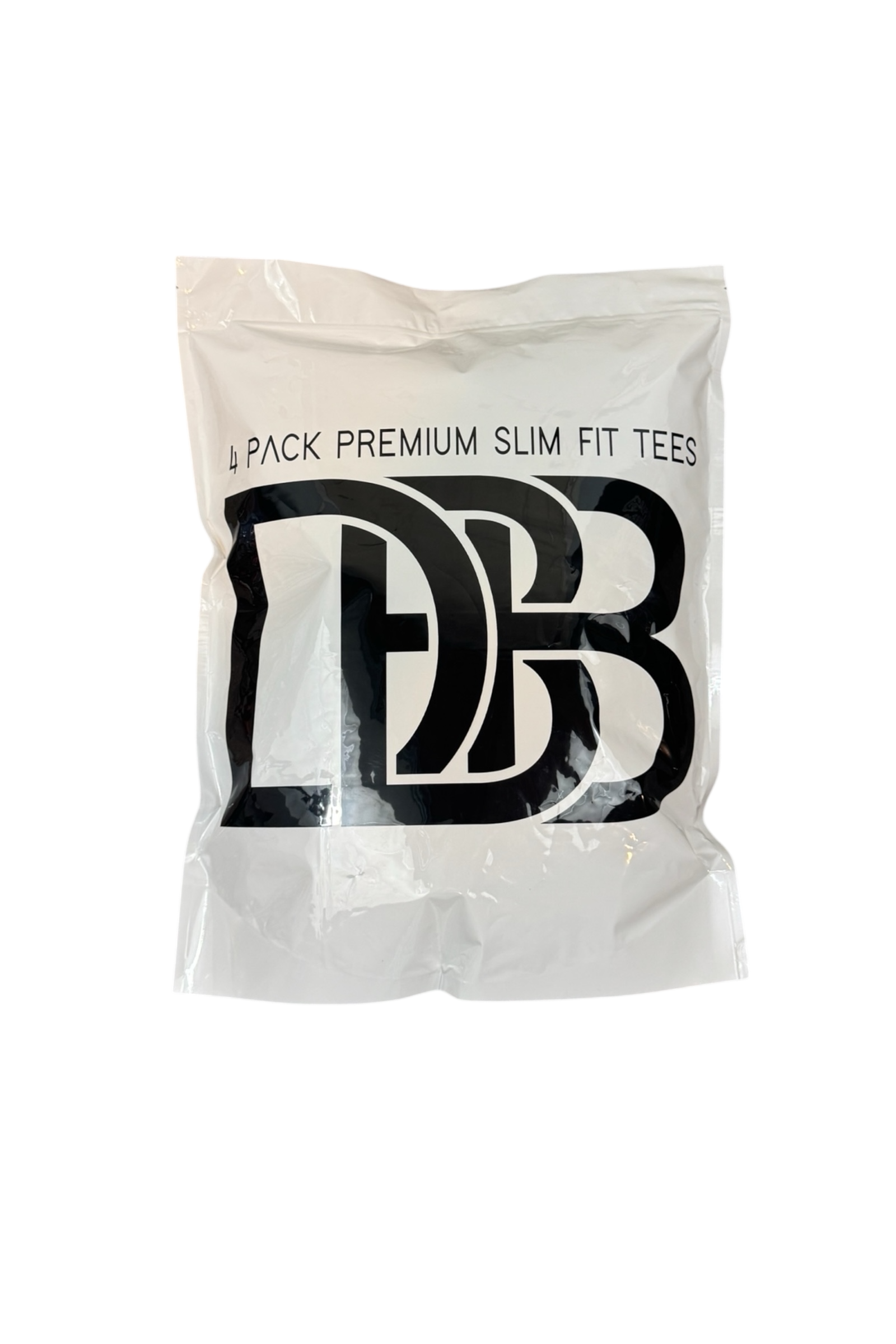 DUFFLEBAGBOYS MENS 4PCK SLIMFIT T-SHIRTS